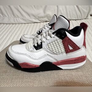 Jordan 4 Retro Red Cement Kids